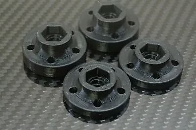 Tamiya Clod Buster Wheel Hex Hub Adapters For Axial Wraith / TXT Tires (12mm) • £9.50