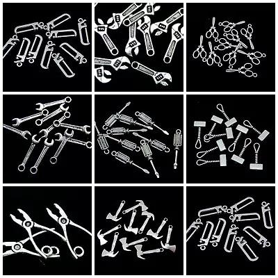 £2.09 • Buy Tibetan Silver DIY TOOL Charms Pendants Tools Fathers Day Men's Gift Jewellery