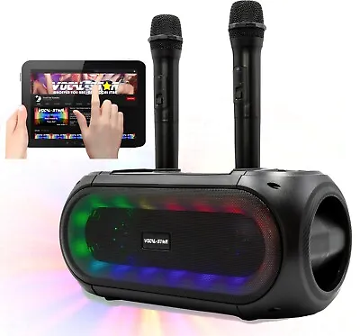 £79.99 • Buy Vocal-Star VS-MT Portable Karaoke Machine With Bluetooth, & 2 Wireless Mics