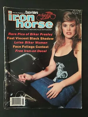 IRON HORSE - Adult Motorcycle Enthusiast Magazine Vol.3 No.15 June 1981 • $20.39