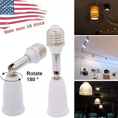 Light Bulb Socket Converter Lamp Holder To Adapter Extender E26 E27 To E26 E27 • $7.97