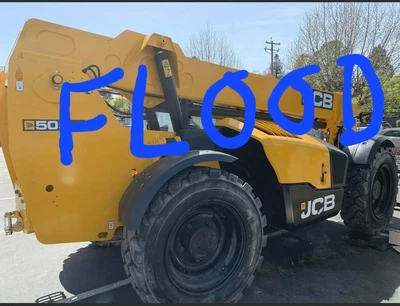 $125000 • Buy 2021 Jcb 509-42 Telehandler 9000 Lb Rough Terrain Forklift.... FLOOD DAMAGE