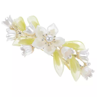 Metal Lily Of The Valley Hair Clip Spring Barrette Gift For Women • £7.85