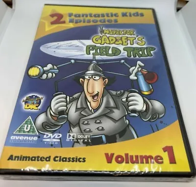 Inspector Gadget's Field Trip 2 Episodes Volume 1 DVD New And Sealed • £8.99