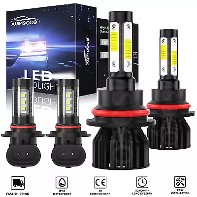 LED Headlight HB5 9007 + 9145 H10 Fog Light Bulbs Kit For Ford Ranger 2001-2011 • $35.99