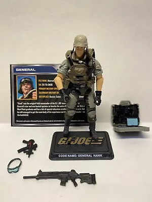 2011 G.I. Joe *50TH GENERAL HAWK (V6)*  25TH/50TH -H-  *MISSING BACKPACK RADIO • $22.99