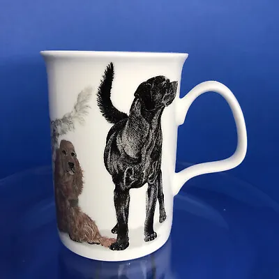 Roy Kirkham Fine Bone China Dog Puppy Mug Cup Lab Cocker Spaniel • $8.77