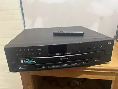 Magnavox CDC745 5-DISC Carousel CD PLAYER Digital Audio Tested W/ Remote • $40