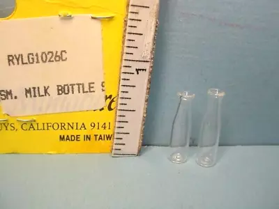 Miniature Clear Milk Bottle #G1026C Royal Miniatures 1/12th Scale • $3.75