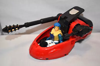 Lancer Cycle Vintage Visionaries Vehicle W/ Ectar Figure Helmet 1987 Hasbro 80s • $70