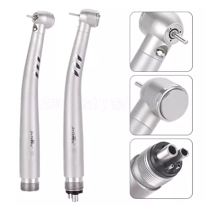 Dental LED E-generator Fiber High Speed Handpiece Air Turbine 4/2Holes • $229.99