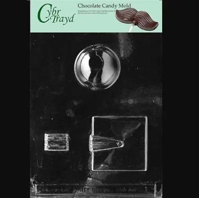 $11.99 • Buy Academic Graduate Oxford Cap Mortarboard CybrTrayd 3D Chocolate Candy Mold