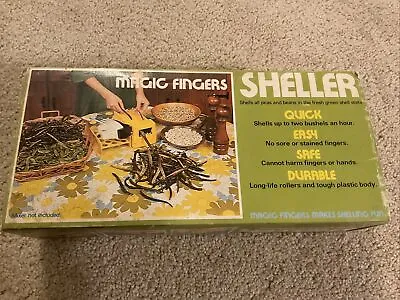 Magic Fingers Sheller For Peas And Beans Powered By Drill Or Mixer • $22.40