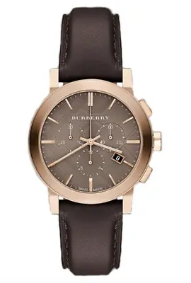  Brand New Burberry The City BU9755 Rose Tone Stainless Steel Chronograph Watch • $179.99