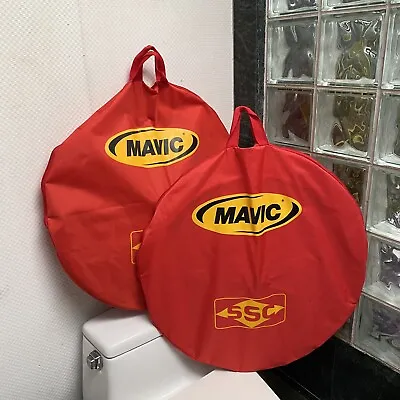 NOS / BRAND NEW EARLY-2000's MAVIC KSYRIUM SL SSC CLINCHER WHEELSET WITH BAGS • $1163.17