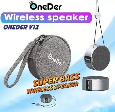 Super Bass Wireless Bluetooth Music Speaker For IPhone IPad Tablet And Phones • £12.95