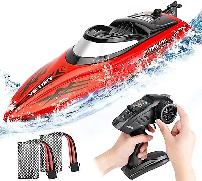 Radio Remote Control 20+MPH RC High Speed Racing Boat RTR FAST For Kids Adults • $88.09