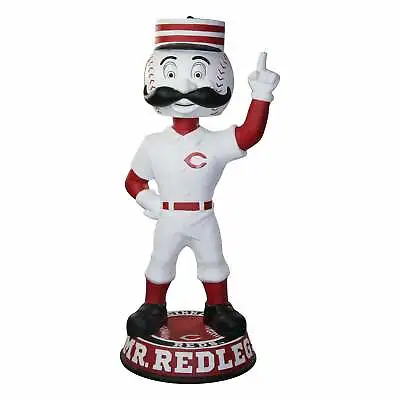 Mr. Redlegs Cincinnati Reds Mascot 3 Foot Tall Bobblehead MLB • $1400