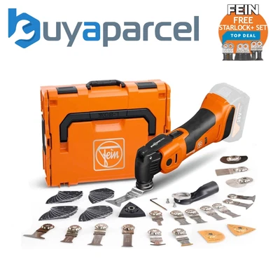 £278.95 • Buy Fein AMM 700 Plus AS 18V AMPShare BL Multi Tool Multimaster + 60 Accessory Kit