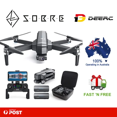 $479.95 • Buy DEERC DE22 GPS Drone With 4K Camera 2-axis Gimbal EIS Anti-Shake 5G FPV Video