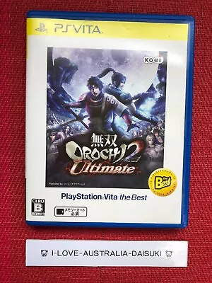 PS Vita Musou OROCHI 2 Ultimate PlayStationVita The Best Japanese • $47.30