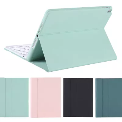 Bluetooth Keyboard Leather Case For IPad 8 7 6 5 4 3 2 1 Mini Air Pro 11 2020 UK • £35.34