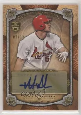 2013 Topps Supreme Supreme Stylings Auto Orange /15 Matt Adams #SS-MA Auto • $9.74