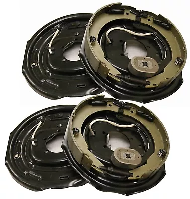 Electric Trailer Brake 12  X 2  Assembly 7000 Lbs Axle -2 Pair Set 12x2 21005 • $157.99