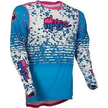 Moose Racing Agroid Jersey Motocross - Mens Blue/Pink/White Size 3XL # 2910-6391 • $16.98