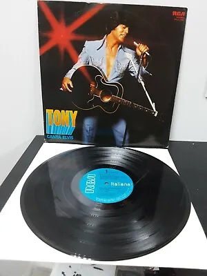 Little Tony Sings Canta Elvis Presley LP Vinyl Record Italian Pressing • $59.99