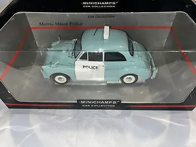 £54.99 • Buy Minichamps - 1964 Morris Minor Police Car - 1/18 Scale Model Car 150 137090