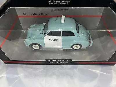 £54.99 • Buy Minichamps - 1964 Morris Minor Police Car - 1/18 Scale Model Car 150 137090