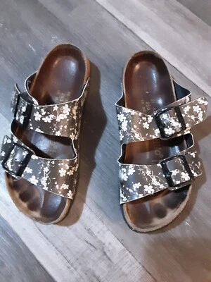 £14.90 • Buy Birkenstock Size 6 Papillio Floral 2 Strap Sandals