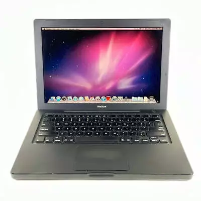 2006 Apple MacBook 13  Core Duo 2.0GHz 2GB RAM 1TB HDD Black A1181 • $199.99