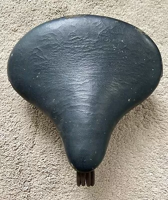 Mesinger B-80 Girls Original Condition Bicycle Leather Saddle With Slider Rail • $88