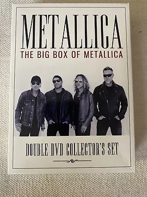 The Big Box Of Metallica [dvd] 2 Films DocumentaryLive Tracks & Interviews • $17