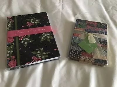 Vera Bradley Lot Of 2 Journals NEW HOPE Ltd Edition For Breast Cancer & Patterns • $21.99