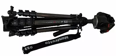 Bogen Manfrotto Carbon One 440 W 501 Head Tripod Ships FREE • $199.95