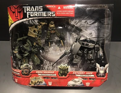 £64.99 • Buy Transformers- Decepticon Bonecrusher/ Brawl & Autobot Jazz- New & Sealed