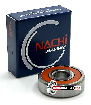 NACHI 6200 2NSE  BALL BEARING RUBBER SEALED 6200-2RS  10x30x9mm • $8.40