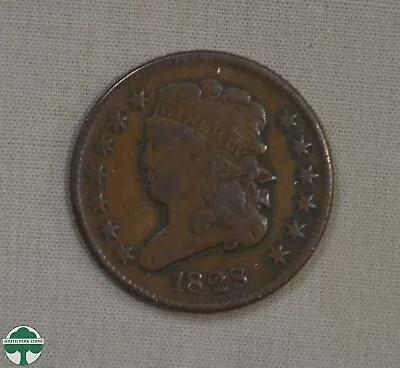 1828 Classic Head Half Cent - Fine Details • $22