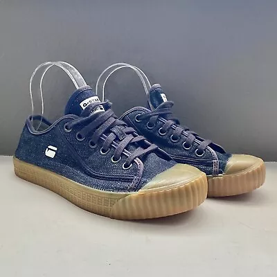 G-Star RAW Rovulc Denim Low Sneakers Unisex. Excellent Condition UK 40 US 7 • $53.27