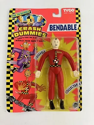 Crash Test Dummies Bendable Figure  Daryl  Tyco 1992 New Vintage (W1) • $27.99