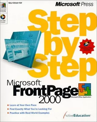 Microsoft FrontPage 2000 Paperback SES Publishing Staff ActiveEdu • $6.20