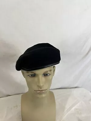 GI US Army Black Wool Beret Genuine Issue Military Beret Without Flash New 7 1/4 • $16.95