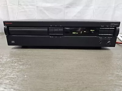 Nakamichi CD Player 4 1990 Vintage Floating Mechanism Tested Fully Functional • $330