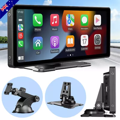 10.26  2K Car Portable Wireless Apple CarPlay Android Auto FM Touch Screen Radio • $105.59