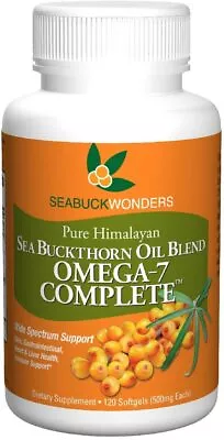 Sea Buckthorn Oil Blend Omega Complete 120-Softgels • $117.48