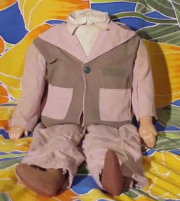 Paul Winchell's JERRY MAHONEY 32  Ventriloquist Dummy Juro -BODY & CLOTHES ONLY • $99.99