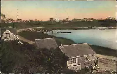 Chatham Massachusetts MA Cape Cod Little Mill Pond Vintage Postcard • $7.05